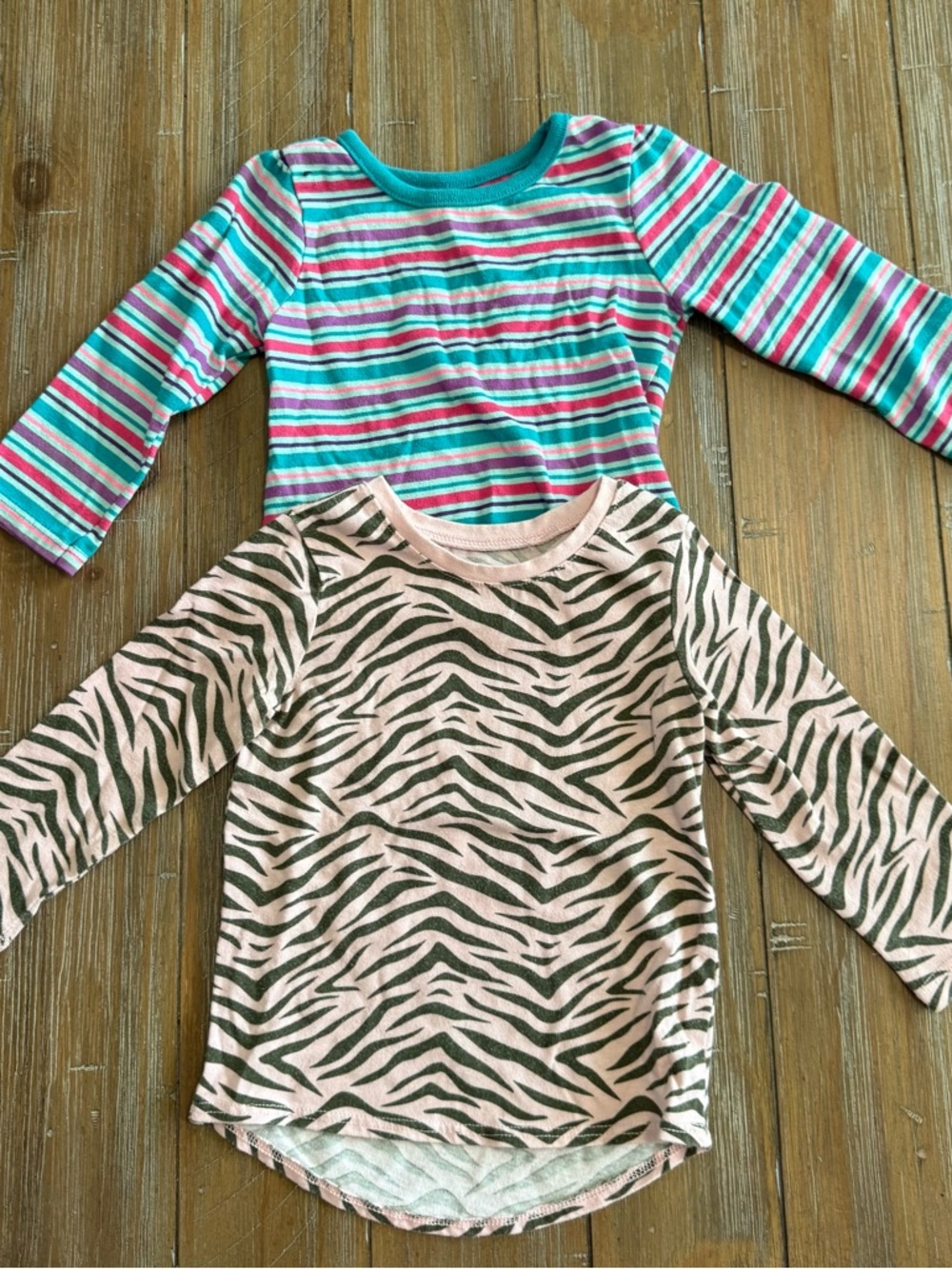 Baby girl shirt set